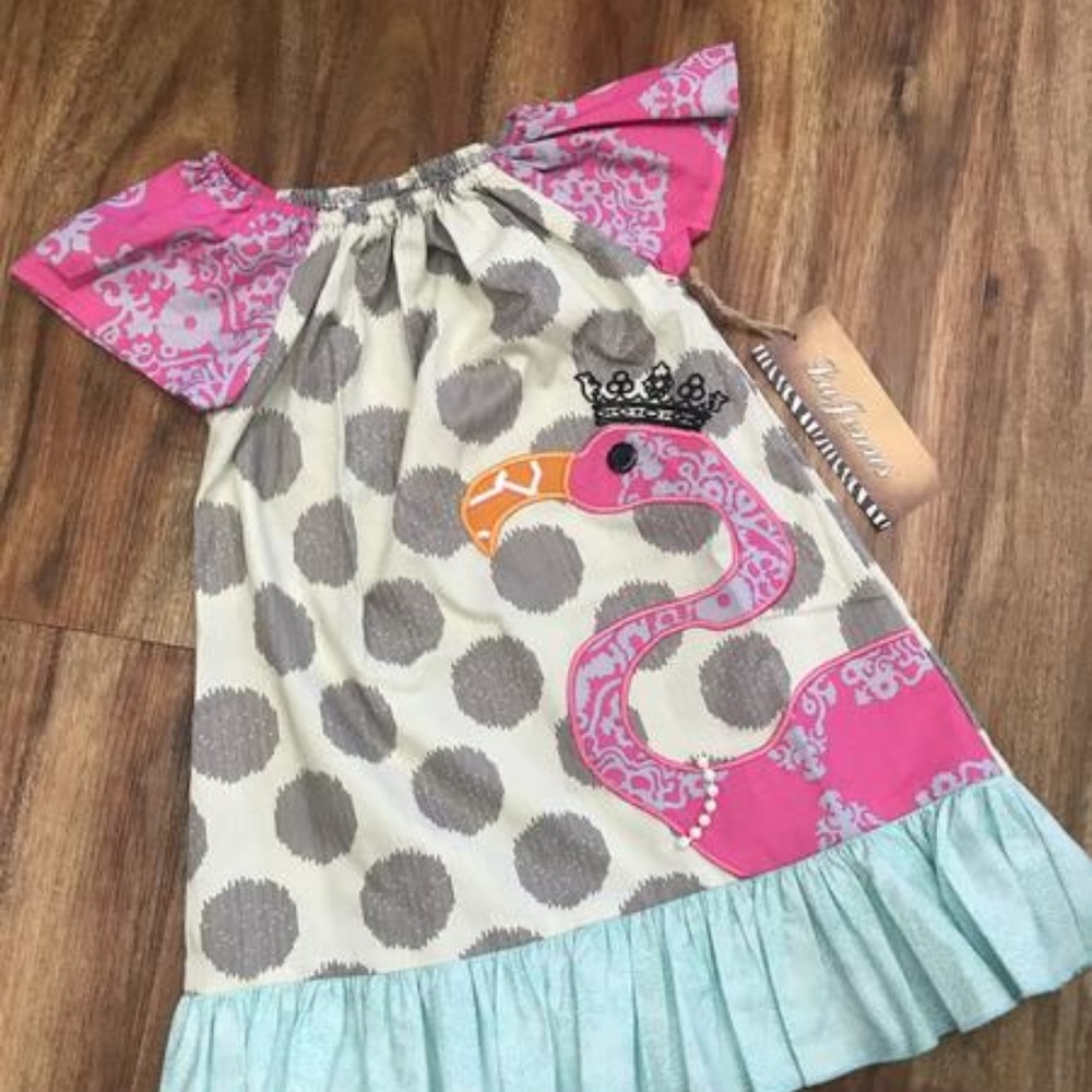 Flamingo Dress by LaJenns